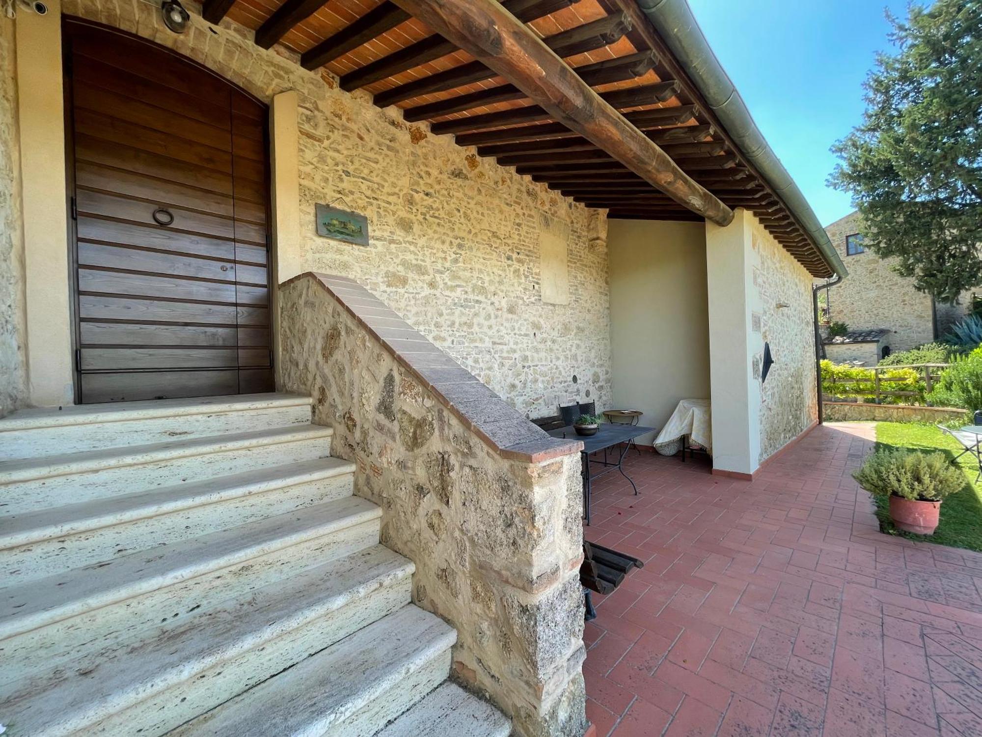 Agriturismo Castello Di Montauto 산지미냐노 외부 사진