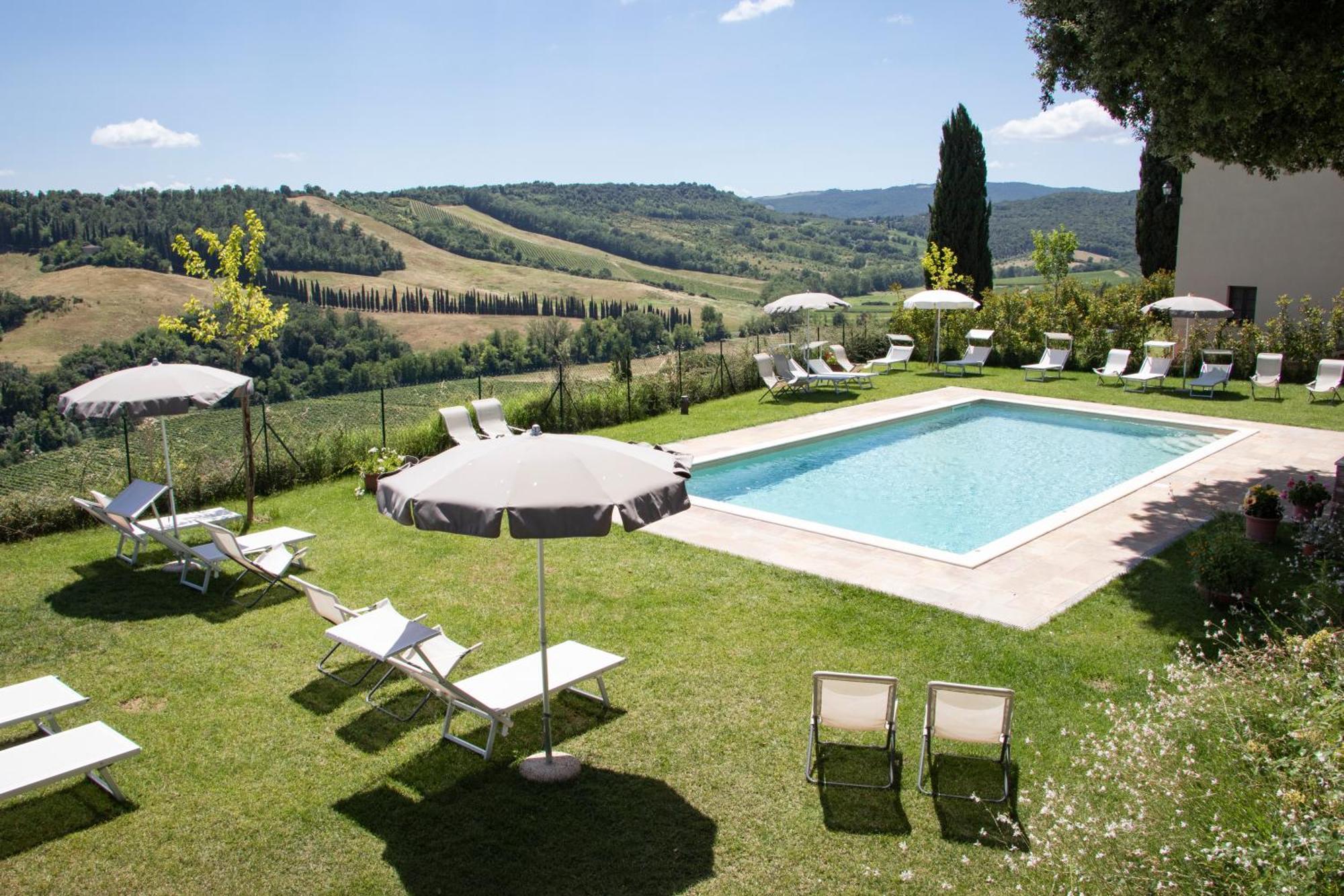 Agriturismo Castello Di Montauto 산지미냐노 외부 사진